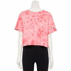 Women's Champion® Tie-Dye Crop Tee Crush Dye Fresh Teal 14 Women's Champion® Tie-Dye Crop Tee Crush Dye Fresh Teal -Champion shop unnamed file 3777