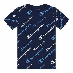 Boys 8-20 Champion® Diagonal Allover Script Tee Scarlet -Champion shop unnamed file 3788