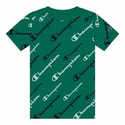 Boys 8-20 Champion® Diagonal Allover Script Tee Scarlet -Champion shop unnamed file 3789