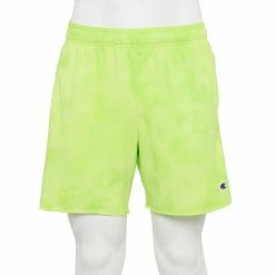 Men's Champion® 7-Inch Fleece Shorts Black -Champion shop unnamed file 3797