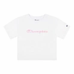 Girls 7-16 Champion® Tie-Dye Script Boxy Tee Urban Lilac