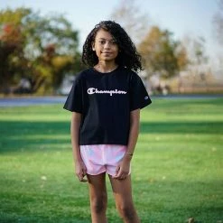 Girls 7-16 Champion® Tie-Dye Script Boxy Tee Urban Lilac -Champion shop unnamed file 3811