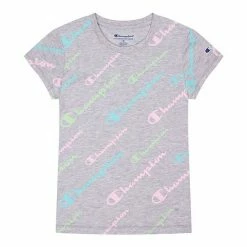 Girls 7-16 Champion Diagonal Script Print Tee White -Champion shop unnamed file 3838