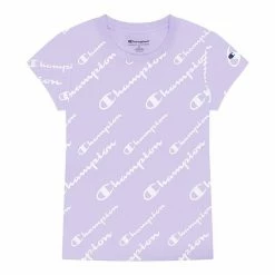 Girls 7-16 Champion Diagonal Script Print Tee White -Champion shop unnamed file 3839