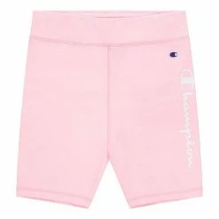 Girls 7-16 Champion® Signature Script Bike Shorts Pink Candy