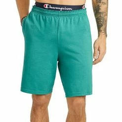 Men's Champion® Jersey Shorts Lakeside Green -Champion shop unnamed file 3876