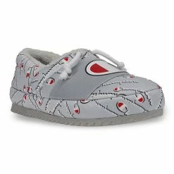 Champion® Academy Script Women's Slippers Dark Berry -Champion shop unnamed file 3895