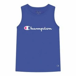 Girls 7-16 Champion® Classic Script Graphic Tank Top Highlighter Yellow -Champion shop unnamed file 3906