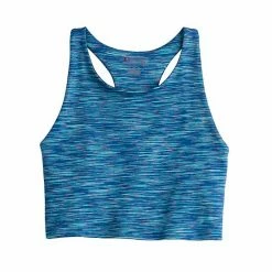 Women's Champion® Soft Touch Crop Top Spacedye Multi Cool -Champion shop unnamed file 3932