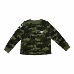 Boys 4-7 Champion Camo "C" Script Tee Cargo Olive -Champion shop unnamed file 3938