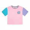 Girls 7-16 Champion® Colorblock Boxy Tee Oxford Heather -Champion shop unnamed file 3956