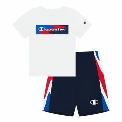 Boys 4-7 Champion Wavy Box Script Graphic Tee & Shorts Set White Navy 5 Boys 4-7 Champion Wavy Box Script Graphic Tee & Shorts Set White Navy -Champion shop unnamed file 4003