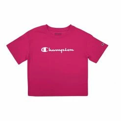 Girls 7-16 Champion® Boxy Original Script Tee Black White -Champion shop unnamed file 4012