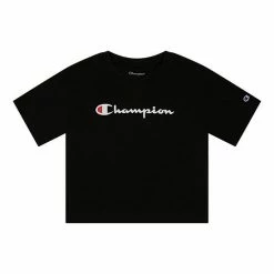 Girls 7-16 Champion® Boxy Original Script Tee Black White -Champion shop unnamed file 4014