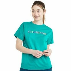Women's Champion® Graphic Tee Sweet Green -Champion shop unnamed file 4021