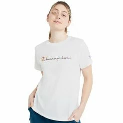 Women's Champion® Graphic Tee Sweet Green -Champion shop unnamed file 4027