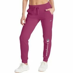 Women's Champion® Powerblend Fleece Graphic Joggers Natural -Champion shop unnamed file 404