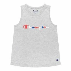 Girls 7-16 Champion® Colorblock Script Graphic Tank Top Navy