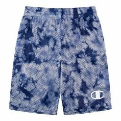 Boys 4-7 Champion® Crush Dyed Mesh Shorts Navy Dye
