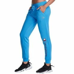 Women's Champion® Powerblend Fleece Graphic Joggers Natural -Champion shop unnamed file 409