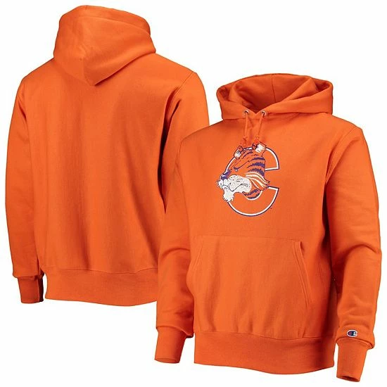 Men's Champion Orange Clemson Tigers Vault Logo Reverse Weave Pullover Hoodie Men's Champion Orange Clemson Tigers Vault Logo Reverse Weave Pullover Hoodie -Champion shop unnamed file 4121