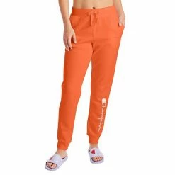 Women's Champion® Powerblend Fleece Graphic Joggers Natural -Champion shop unnamed file 414