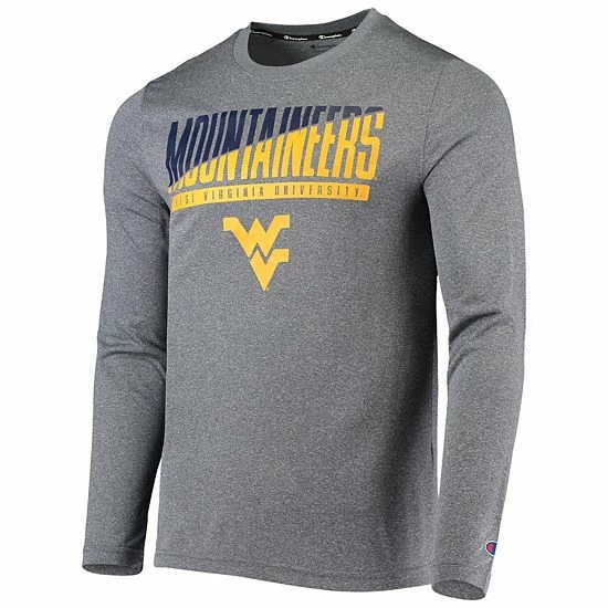 Men's Champion Gray West Virginia Mountaineers Wordmark Slash Long Sleeve T-Shirt Men's Champion Gray West Virginia Mountaineers Wordmark Slash Long Sleeve T-Shirt -Champion shop unnamed file 4206