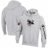 Men's Champion Heathered Gray San Jose Sharks Reverse Weave Pullover Hoodie -Champion shop unnamed file 4225