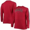 Men's Champion Cardinal Arkansas Razorbacks Big & Tall 2-Hit Long Sleeve T-Shirt 1 Men's Champion Cardinal Arkansas Razorbacks Big & Tall 2-Hit Long Sleeve T-Shirt -Champion shop unnamed file 4229