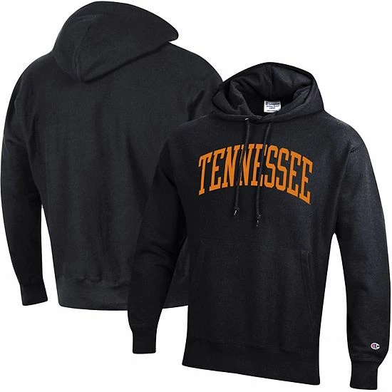 Men's Champion Black Tennessee Volunteers Team Arch Reverse Weave Pullover Hoodie Men's Champion Black Tennessee Volunteers Team Arch Reverse Weave Pullover Hoodie -Champion shop unnamed file 4237