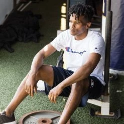 Men's Champion® Graphic Tee Swiss Blue -Champion shop unnamed file 424