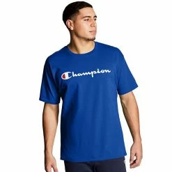 Men's Champion® Graphic Tee Swiss Blue -Champion shop unnamed file 428