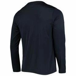 Men's Champion Navy Arizona Wildcats Wordmark Slash Long Sleeve T-Shirt -Champion shop unnamed file 4395