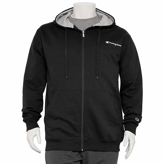Big & Tall Champion® Powerblend Full-Zip Fleece Hoodie Granite Heather Big & Tall Champion® Powerblend Full-Zip Fleece Hoodie Granite Heather -Champion shop unnamed file 447
