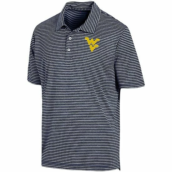 Men's Champion Navy West Virginia Mountaineers Stadium Stripe Polo Men's Champion Navy West Virginia Mountaineers Stadium Stripe Polo -Champion shop unnamed file 4477
