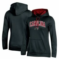 Women's Champion Black South Carolina Gamecocks Arch Logo 2.0 Pullover Hoodie
