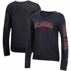 Women's Champion® Black Alabama Crimson Tide University 2.0 Fleece Sweatshirt