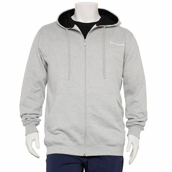 Big & Tall Champion® Powerblend Full-Zip Fleece Hoodie Granite Heather Big & Tall Champion® Powerblend Full-Zip Fleece Hoodie Granite Heather -Champion shop unnamed file 451