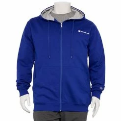 Big & Tall Champion® Powerblend Full-Zip Fleece Hoodie Granite Heather 7 Big & Tall Champion® Powerblend Full-Zip Fleece Hoodie Granite Heather -Champion shop unnamed file 452