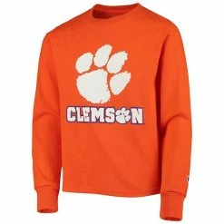 Youth Champion Orange Clemson Tigers Lockup Long Sleeve T-Shirt 8 Youth Champion Orange Clemson Tigers Lockup Long Sleeve T-Shirt -Champion shop unnamed file 4546