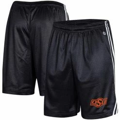 Men's Champion Black Oklahoma State Cowboys Team Lacrosse Shorts 3 Men's Champion Black Oklahoma State Cowboys Team Lacrosse Shorts -Champion shop unnamed file 4556