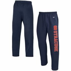 Men's Champion Navy Syracuse Orange Powerblend Pants