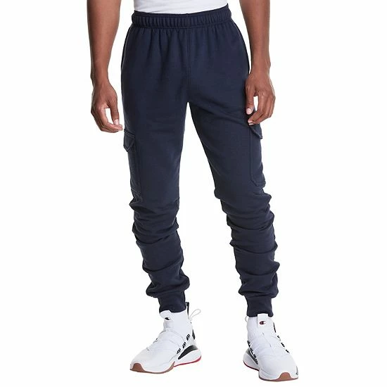 Men's Champion® Powerblend Fleece Cargo Joggers Oxford Gray Men's Champion® Powerblend Fleece Cargo Joggers Oxford Gray -Champion shop unnamed file 457