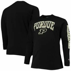 Men's Champion Black Purdue Boilermakers Big & Tall 2-Hit Long Sleeve T-Shirt 3 Men's Champion Black Purdue Boilermakers Big & Tall 2-Hit Long Sleeve T-Shirt -Champion shop unnamed file 4570