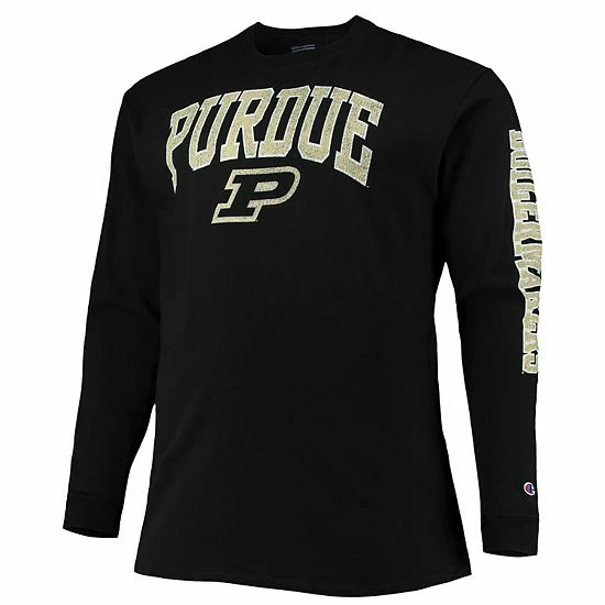 Men's Champion Black Purdue Boilermakers Big & Tall 2-Hit Long Sleeve T-Shirt Men's Champion Black Purdue Boilermakers Big & Tall 2-Hit Long Sleeve T-Shirt -Champion shop unnamed file 4571