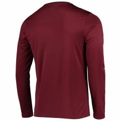 Men's Champion Maroon Texas A&M Aggies Wordmark Slash Long Sleeve T-Shirt -Champion shop unnamed file 4635