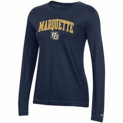 Women's Champion Blue Marquette Golden Eagles University Arch Logo Long Sleeve T-Shirt 4 Women's Champion Blue Marquette Golden Eagles University Arch Logo Long Sleeve T-Shirt -Champion shop unnamed file 4648