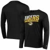 Men's Champion Black Missouri Tigers Wordmark Slash Long Sleeve T-Shirt -Champion shop unnamed file 4668