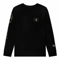 Boys 8-20 Champion® Camo Script Tee Granite Heather