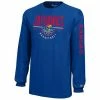 Youth Champion Royal Kansas Jayhawks Basketball Long Sleeve T-Shirt